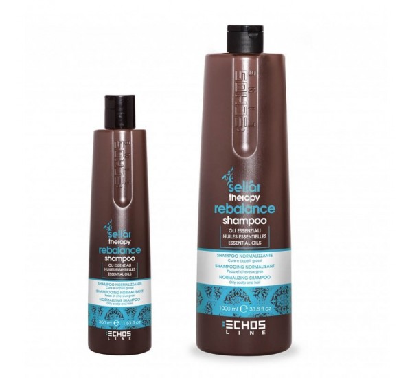Echosline Seliar Therapy Rebalance Shampoo Шампоан за мазен скалп и коса 350мл